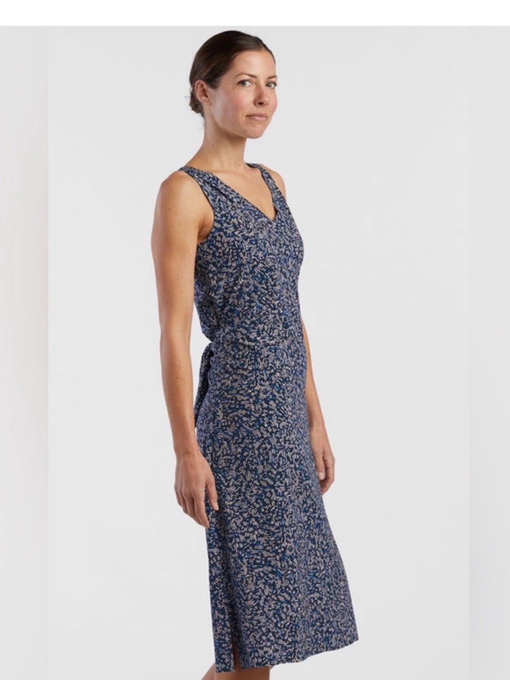 Title Nine Round Trip Midi Dress Grey NWT Medium - Picture 5 of 15